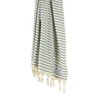 Serviette Serena XL - Gris argenté - Image 2