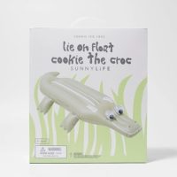 Matelas Flottant pour enfants - Cookie the Croc Kaki - Image 5