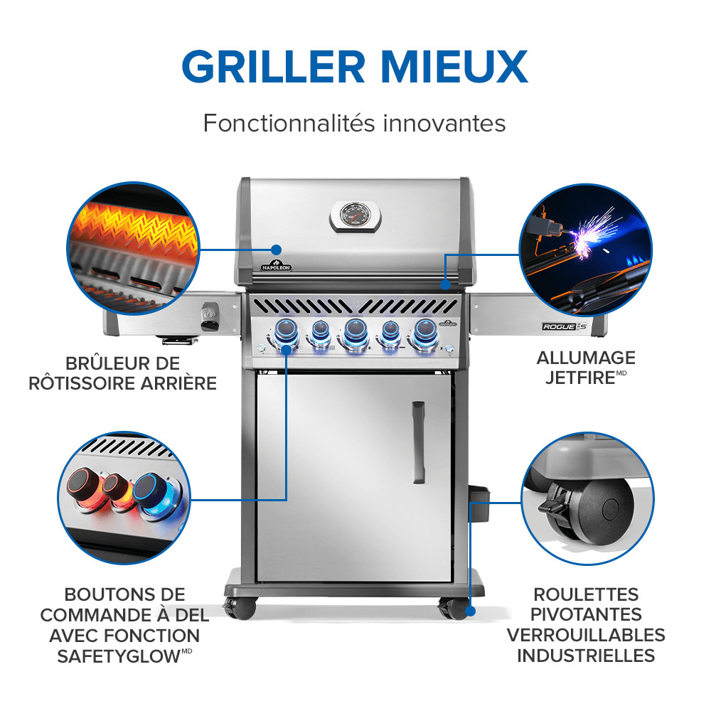 BBQ NAPOLEON ROGUE PRO-S 425 SIB – Image 6