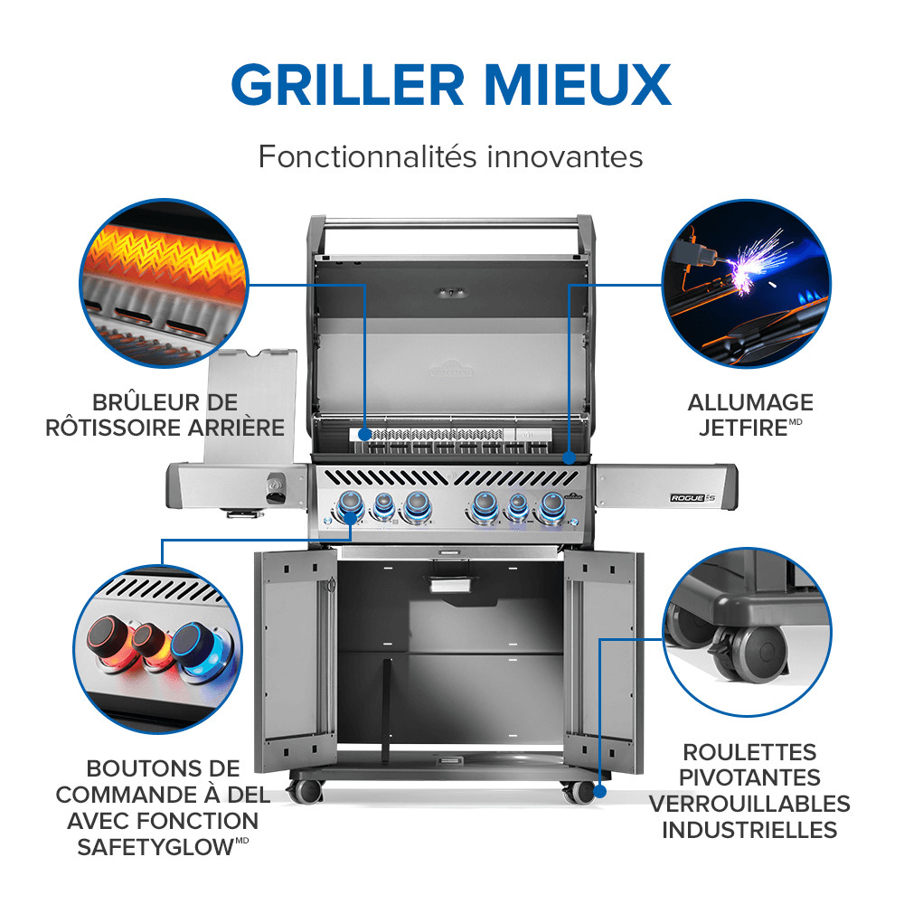 BBQ NAPOLEON Rogue® PRO-S 525 RSIB – Image 10